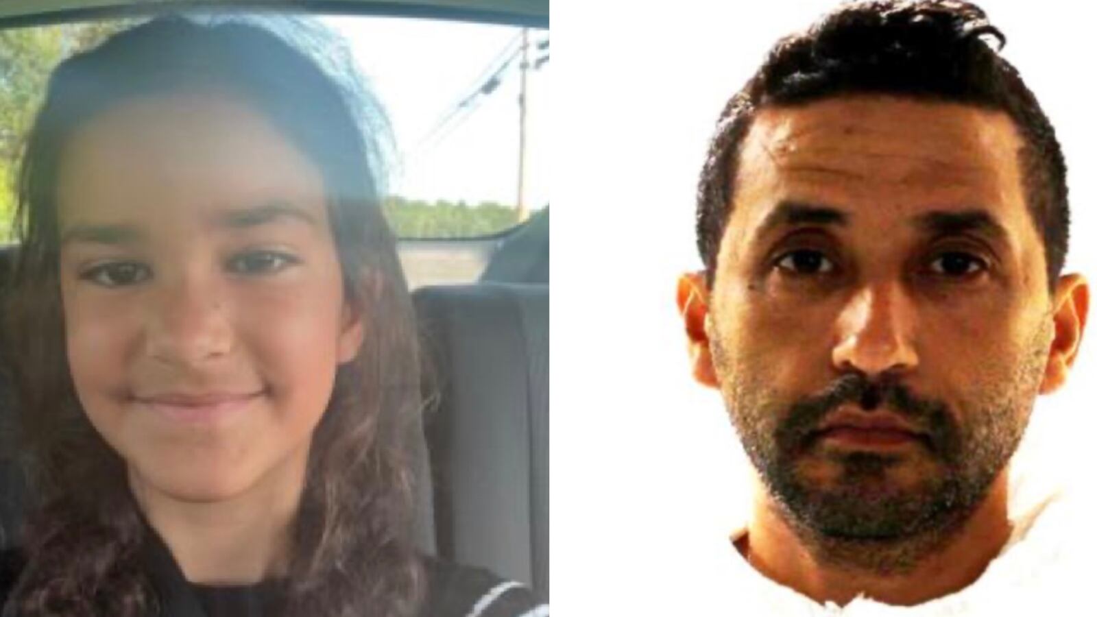 Melina Frattolin, age 9, and her father, Luciano Frattolin, who has been charged with her murder.