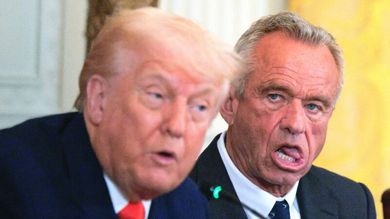 Donald Trump and Robert F. Kennedy Jr.