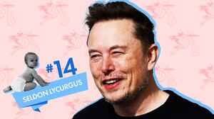 Elon Musk welcomes his 14th child.