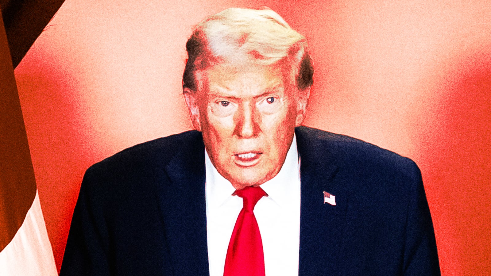 Donald Trump photo illustration
