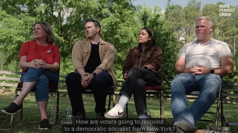 The New York rep. journeyed to a Trump stronghold in Georgia.