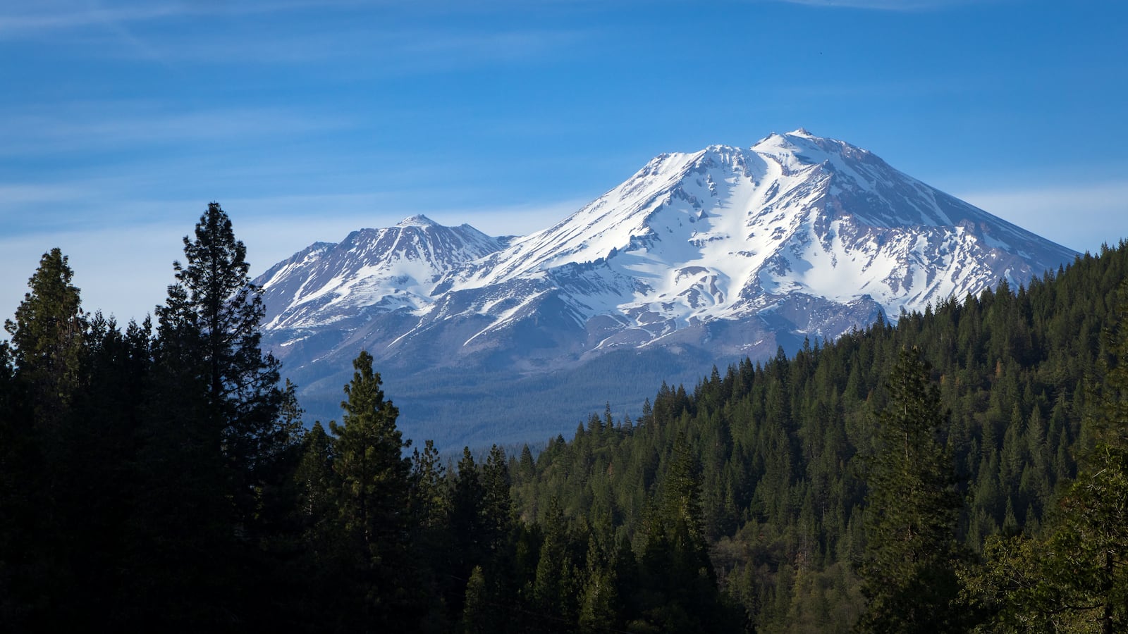 Mount Shasta in Northern California