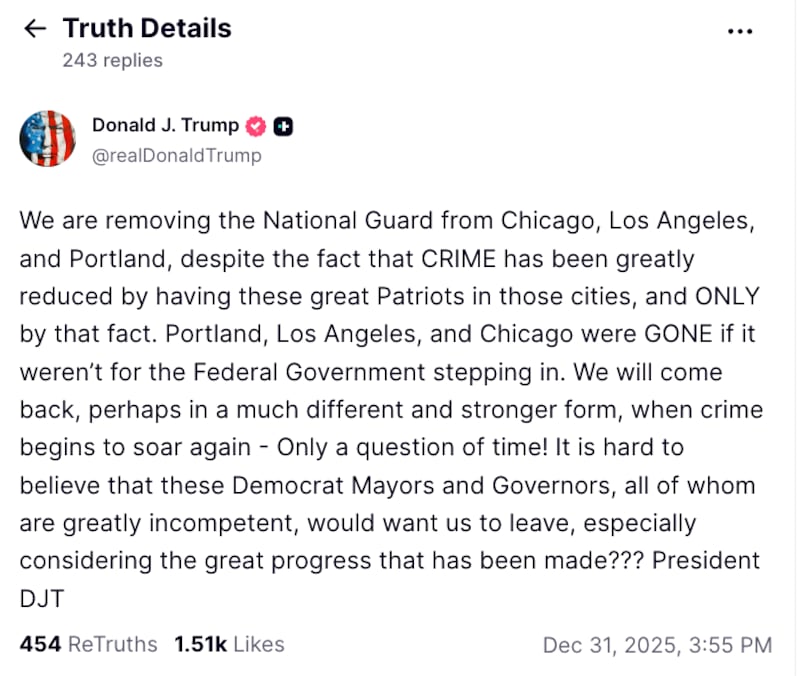 Trump Truth Social