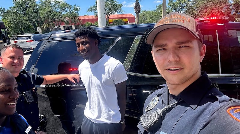 Aaron Johnson arrested by Lakeland Police after taunting officers on Facebook.