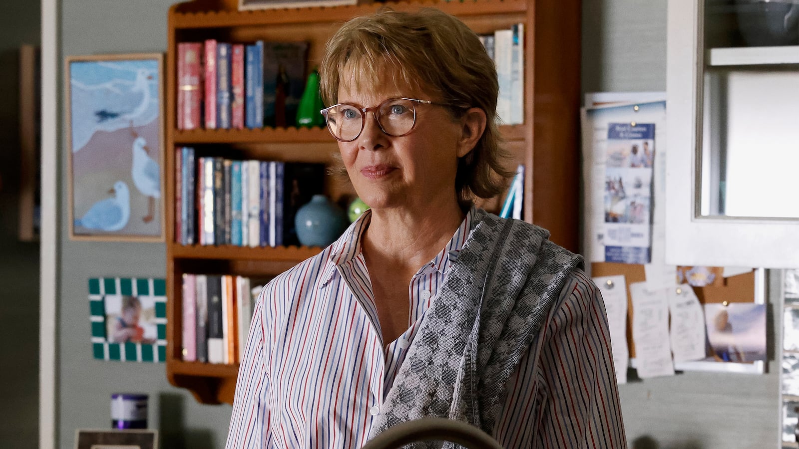 Annette Bening as Joy in Apples Never Fall.
