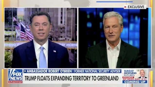 Robert O'Brien and Jason Chaffetz on Sunday Morning Futures.