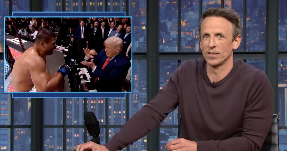 Seth Meyers Exposes Trump’s ‘Weird’ Obsession With Men’s Looks