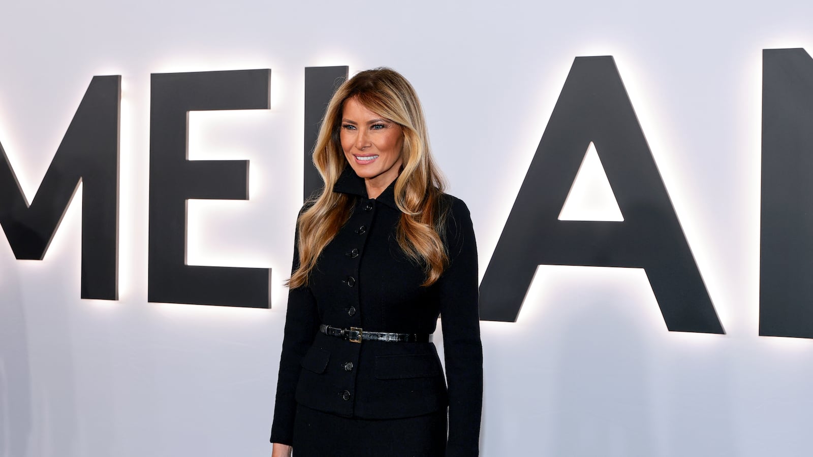 First Lady Melania Trump attends Amazon MGM's "Melania" World Premiere at The Trump Kennedy Center on January 29, 2026
