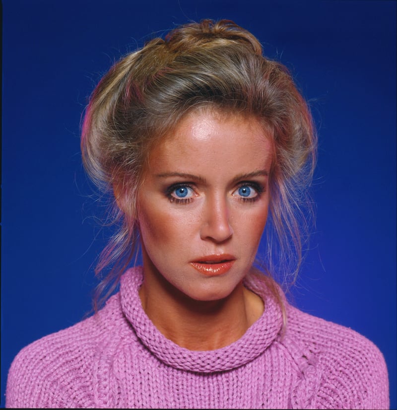 LOS ANGELES - JUNE 1: KNOTS LANDING cast member Donna Mills (as Abby Cunningham). Image dated June 1980. (Photo by CBS via Getty Images)