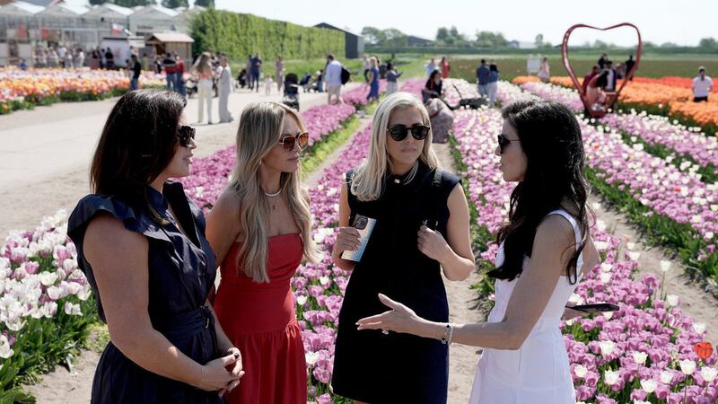 Emily Simpson, Tamra Judge, Gina Kirschenheiter, and Heather Dubrow
