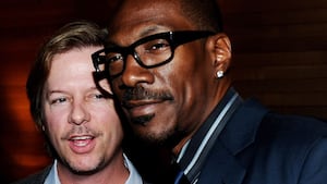 David Spade and Eddie Murphy