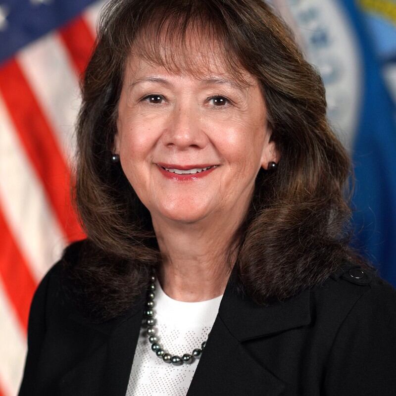 New FEMA boss Karen Evans.