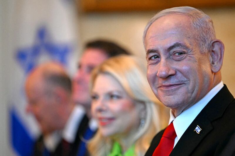 Benjamin Netanyahu meets with unseen US President Donald Trump