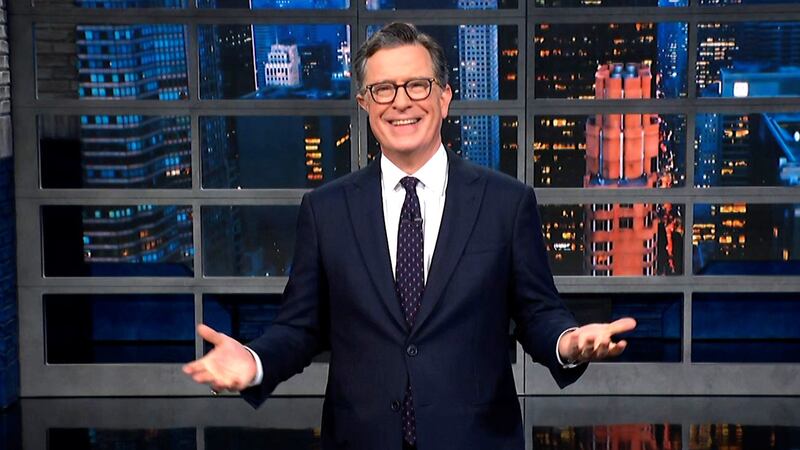The Late Show with Stephen Colbert, Colbert mocking Trump