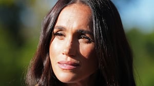 MELBOURNE, AUSTRALIA - APRIL 16: Meghan, Duchess of Sussex, takes part in the Scar Tree Walk on day three of the royal trip along with Prince Harry, Duke of Sussex on April 16, 2026 in Melbourne, Australia. The Scar Tree Walk is a journey connecting traditional and contemporary Aboriginal cultures and histories of the Kulin Nation. The Duke and Duchess of Sussex are on a four-day visit to Australia, with engagements across Melbourne, Canberra and Sydney. (Photo by Jonathan Brady-Pool/Getty Images)