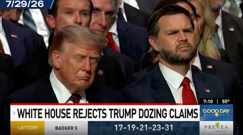 Donald Trump and JD Vance.