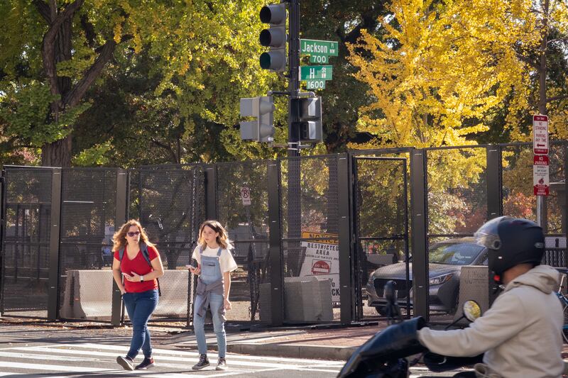 Fencing and barriers, Washington DC