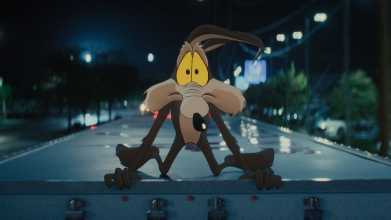 Coyote in "Coyote vs. Acme."