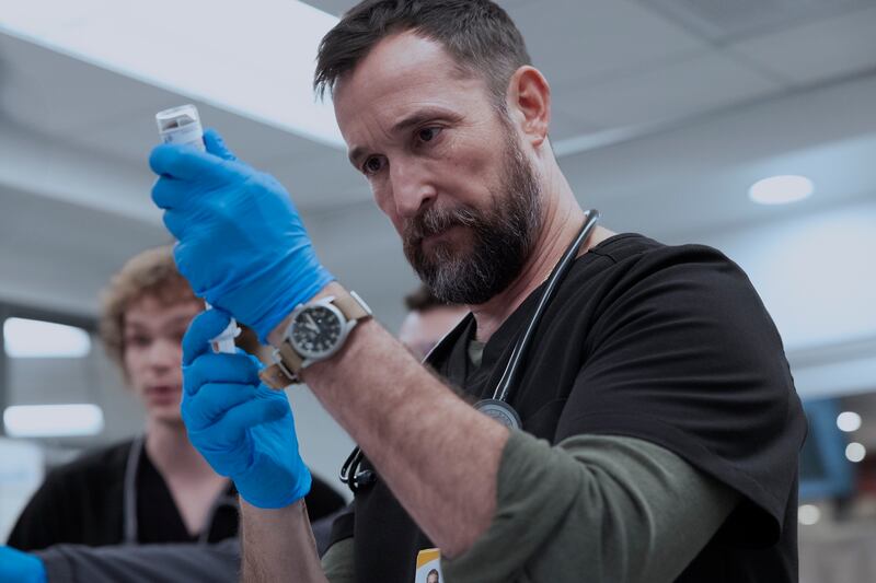Noah Wyle in "The Pitt"