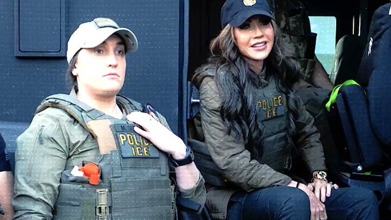 A still from Madison Sheahan's slick Ohio congress run promo.