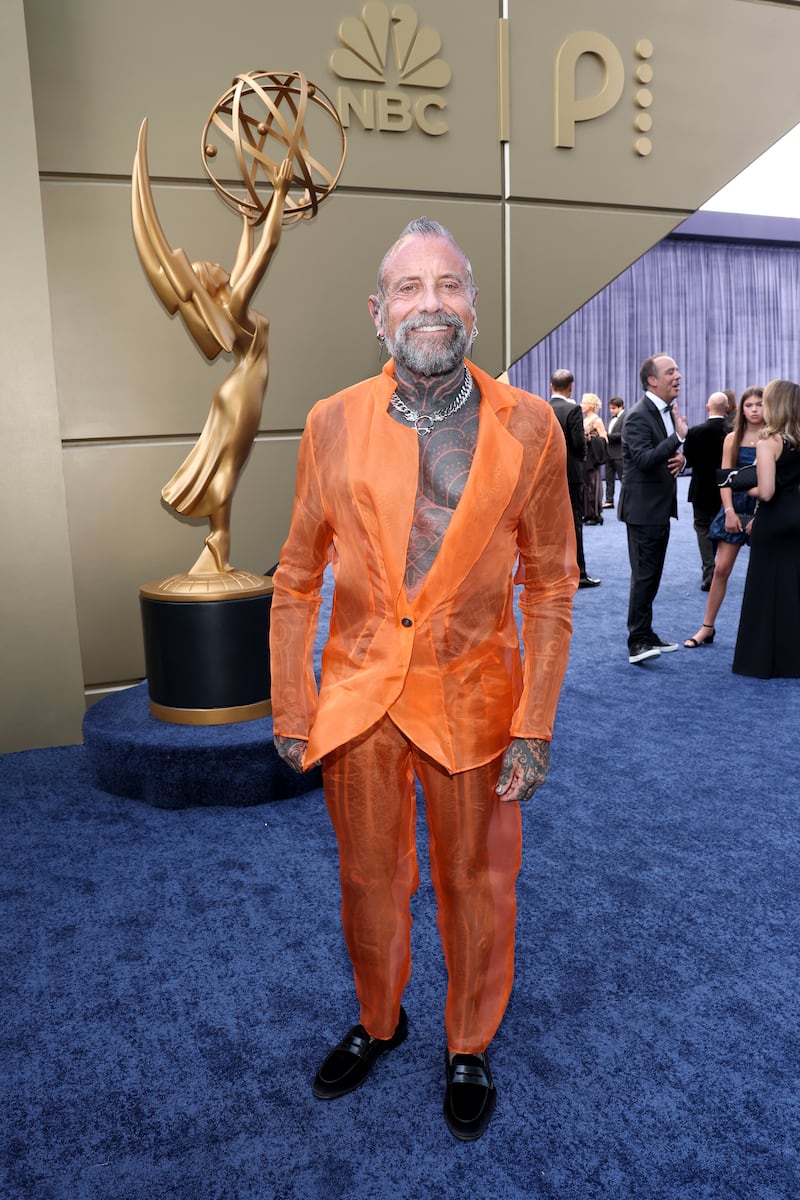 Brad Carpenter arrives to the 78th Primetime Emmy Awards held at the Peacock Theater on September 14, 2026.