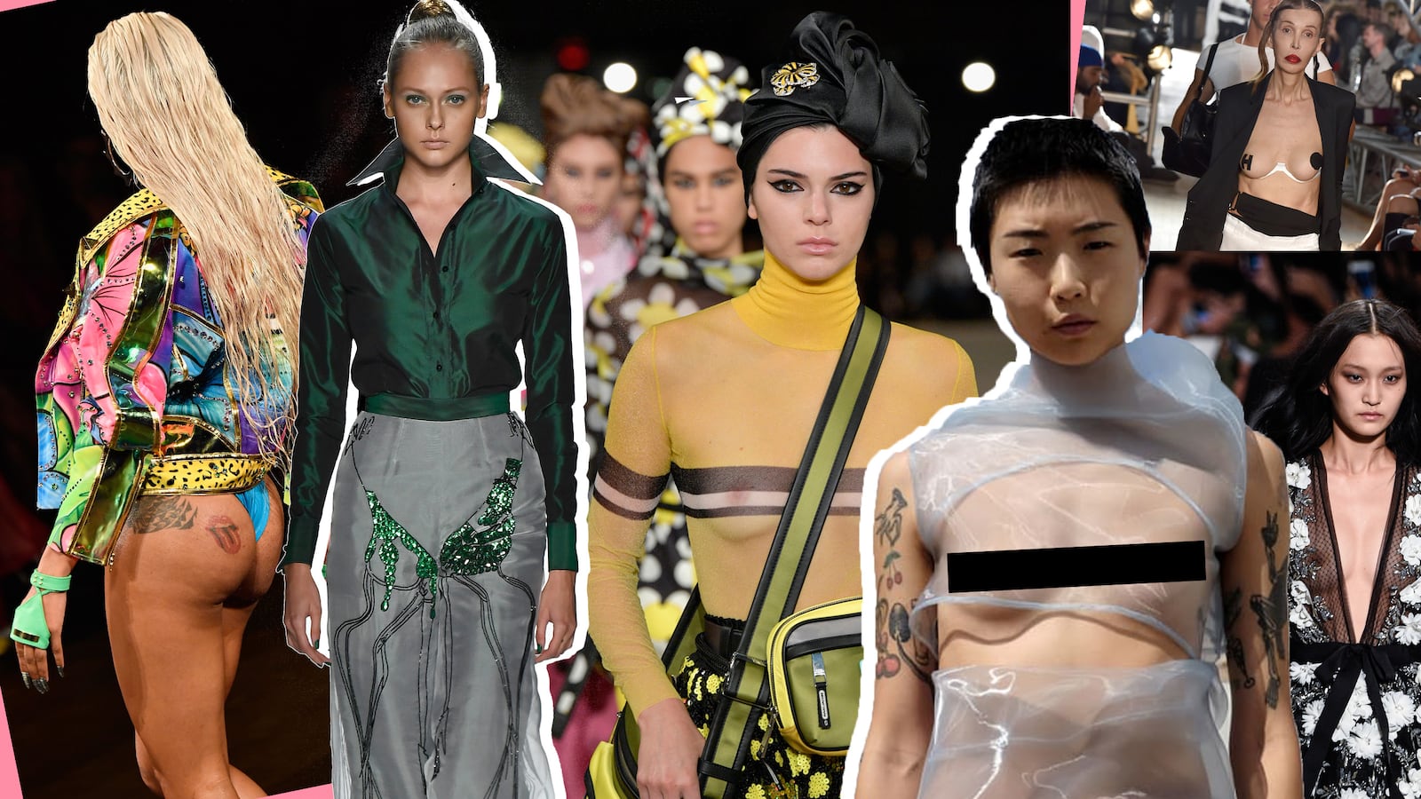 Nipples and Nudity at New York Fashion Week