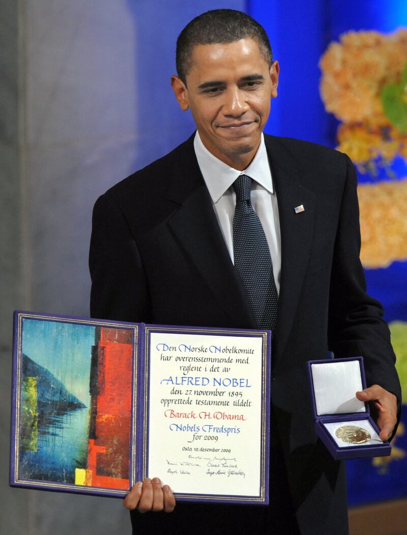 Obama Nobel Peace Prize