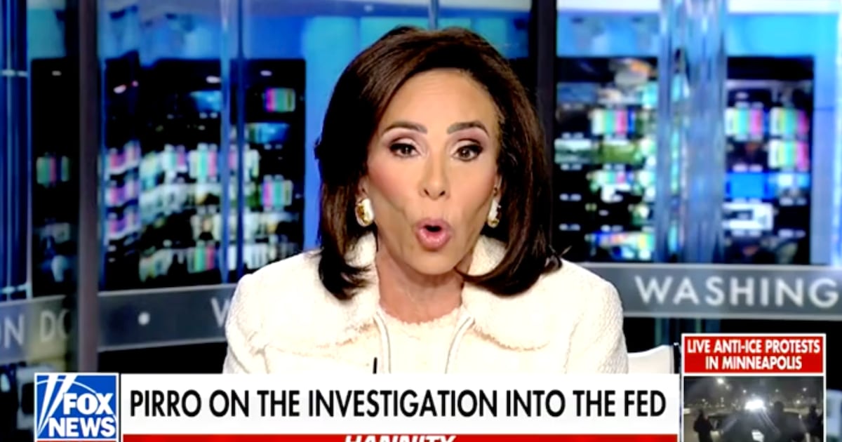 Judge Jeanine Fumes as Republicans Trash Her Disastrous Revenge Plot