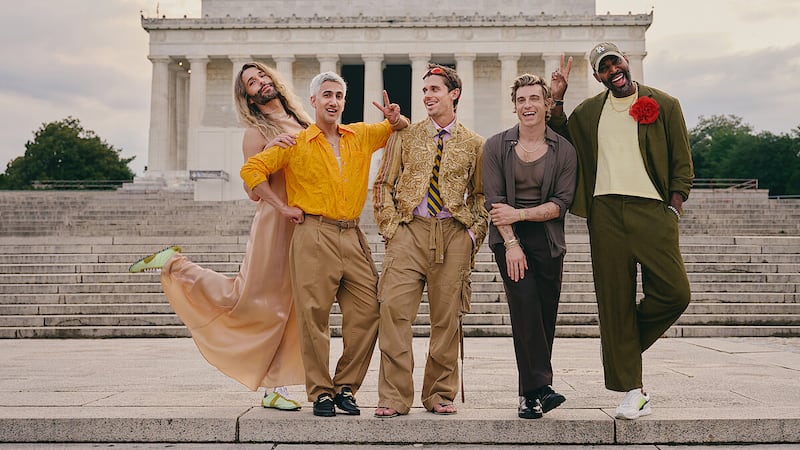 Jonathan Van Ness, Tan France, Antoni Porowski, Jeremiah Brent, and Karamo Brown