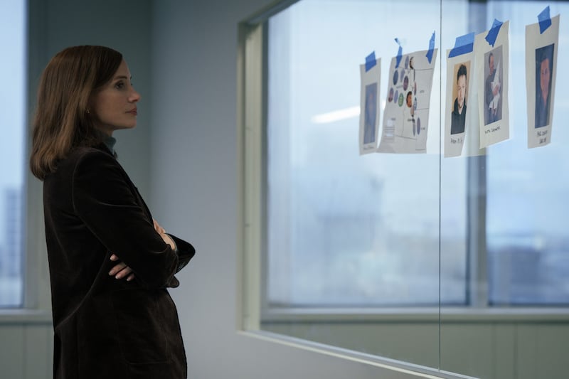 Jessica Chastain in ‘The Savant.’