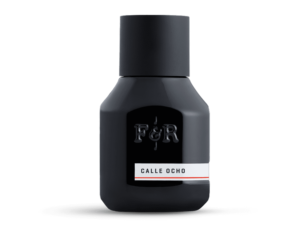 bottle of Calle Ocho by indie fragrance brand Fulton & Roark