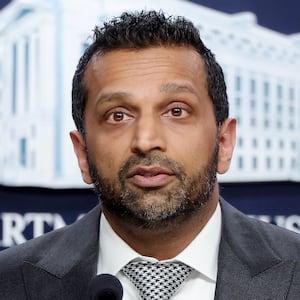Democrats have called on FBI Director Kash Patel, pictured April 21, to take an alcohol assessment as they launch a probe into his drinking after an explosive report.
