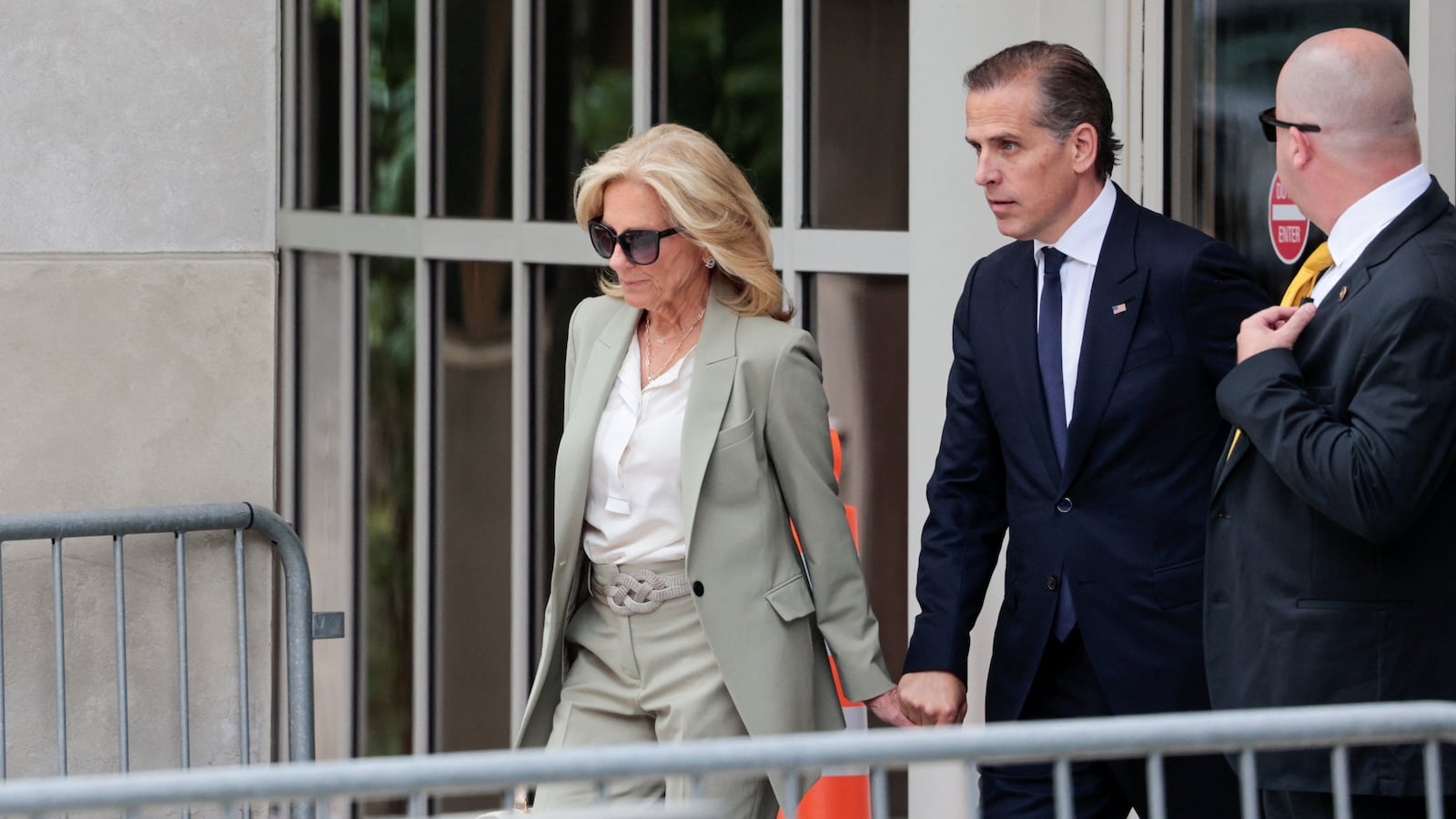 Hunter Biden and Jill Biden.