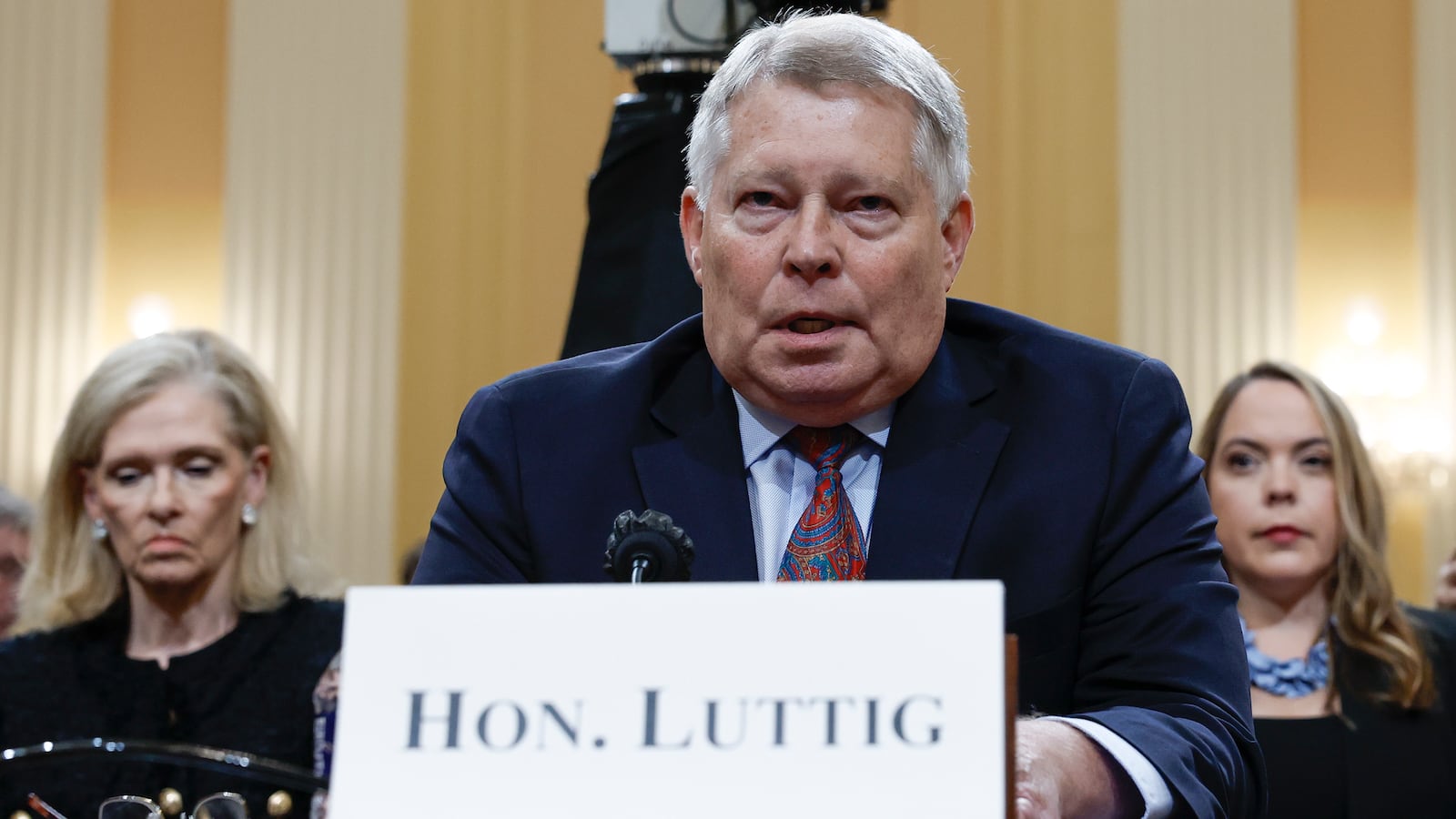 J. Michael Luttig, a retired federal judge