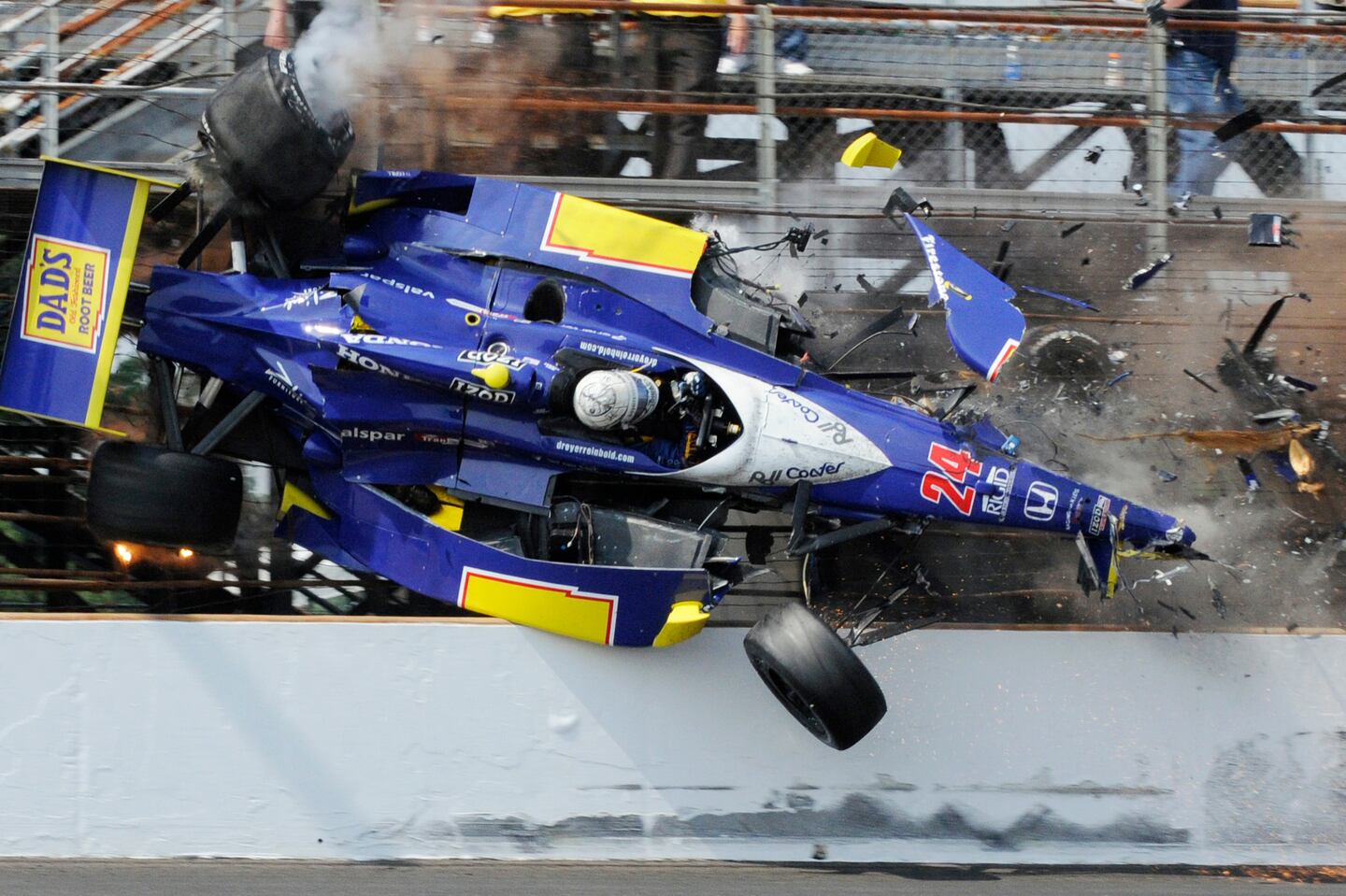 The Most Spectacular, Death-Defying Crashed in Indy 500 History