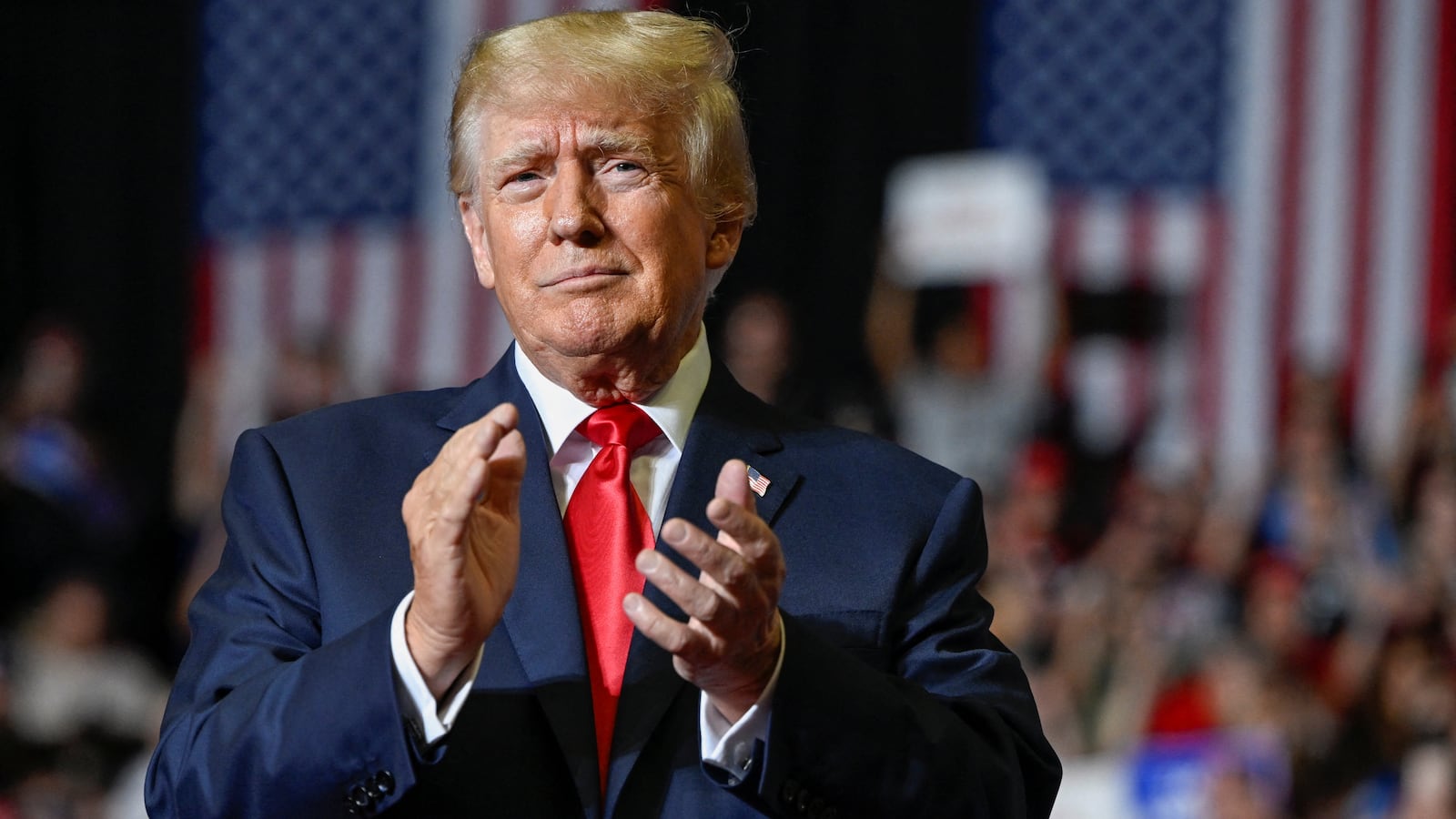 Former U.S. president Donald Trump