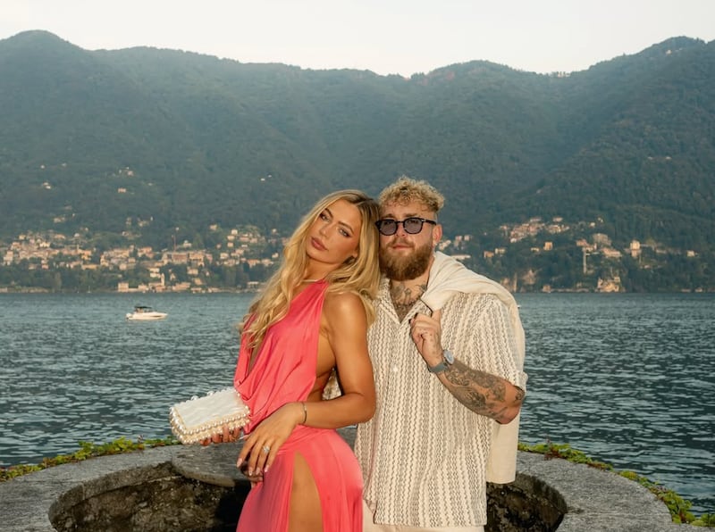 Jutta Leerdam and Jake Paul.