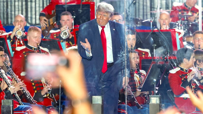 U.S. President Donald Trump dances at a rally to kick off the Great American State Fair in celebration of the 250th anniversary of U.S. independence on the National Mall in Washington, D.C., U.S., June 24, 2026.