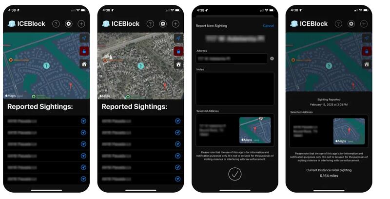 IceBlock app