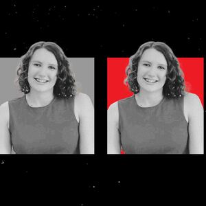 A triptych of Pava LePere, CEO of EcoMap Technologies