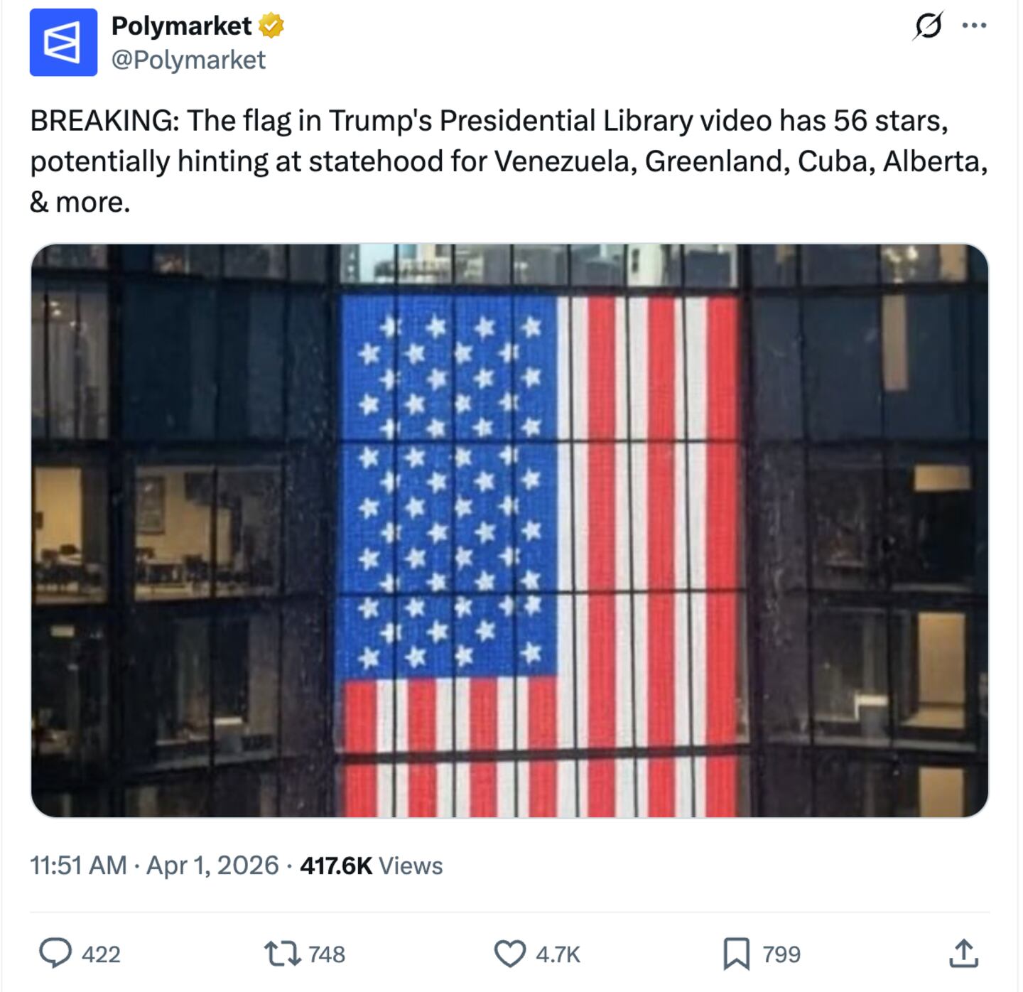 Mortifying Flub Spotted in Trump’s Garish New Vanity Project