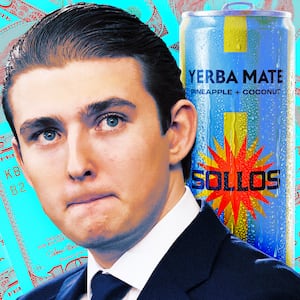 Barron Trump, Sollos Yerba Mate.