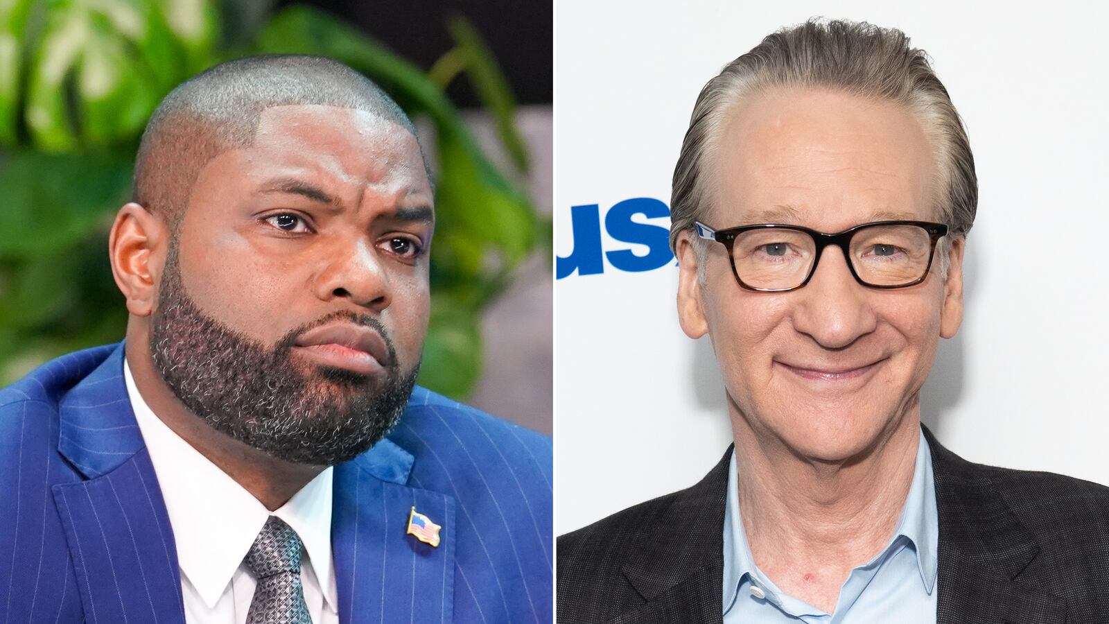 Bryon Donalds and Bill Maher