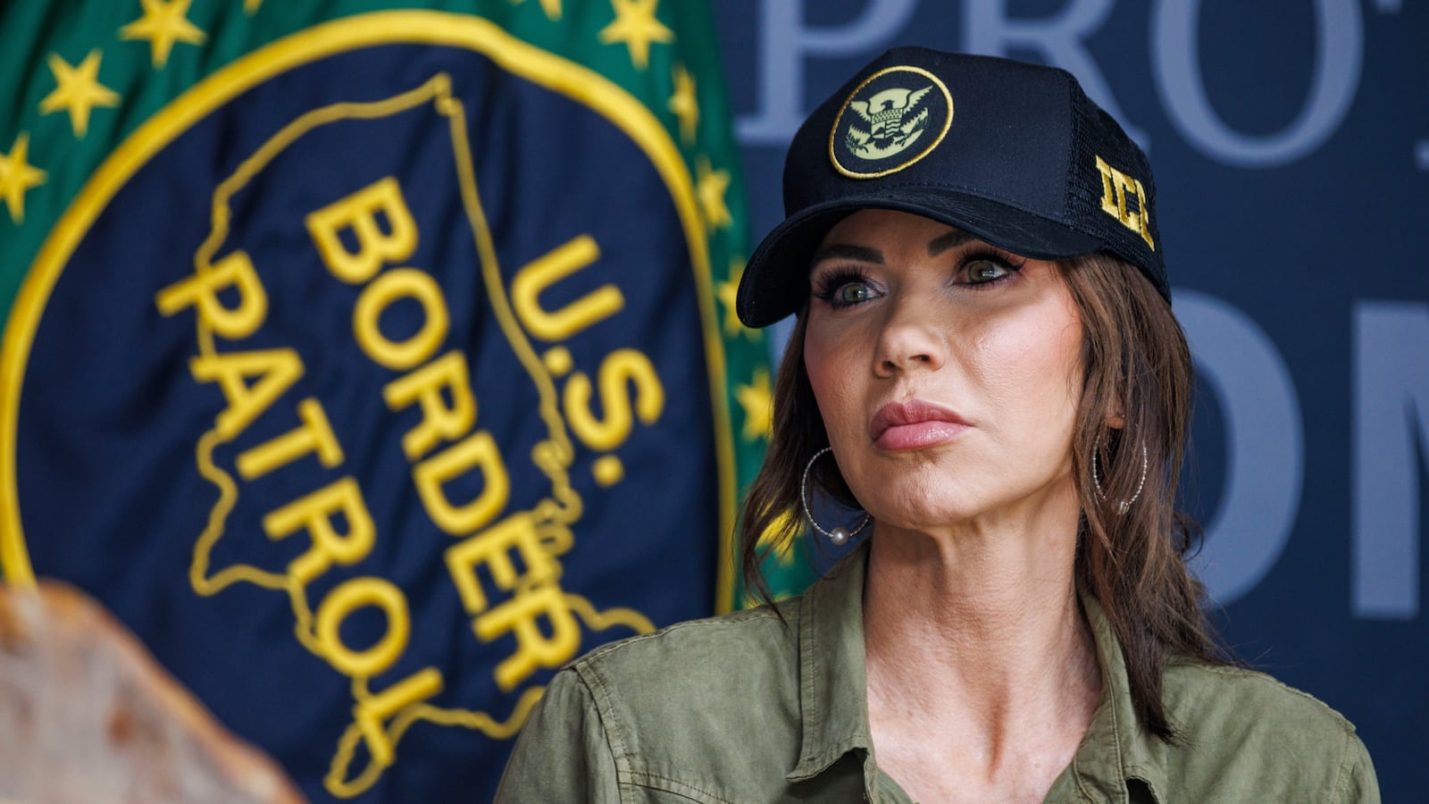 U.S. Secretary of Homeland Security Kristi Noem.