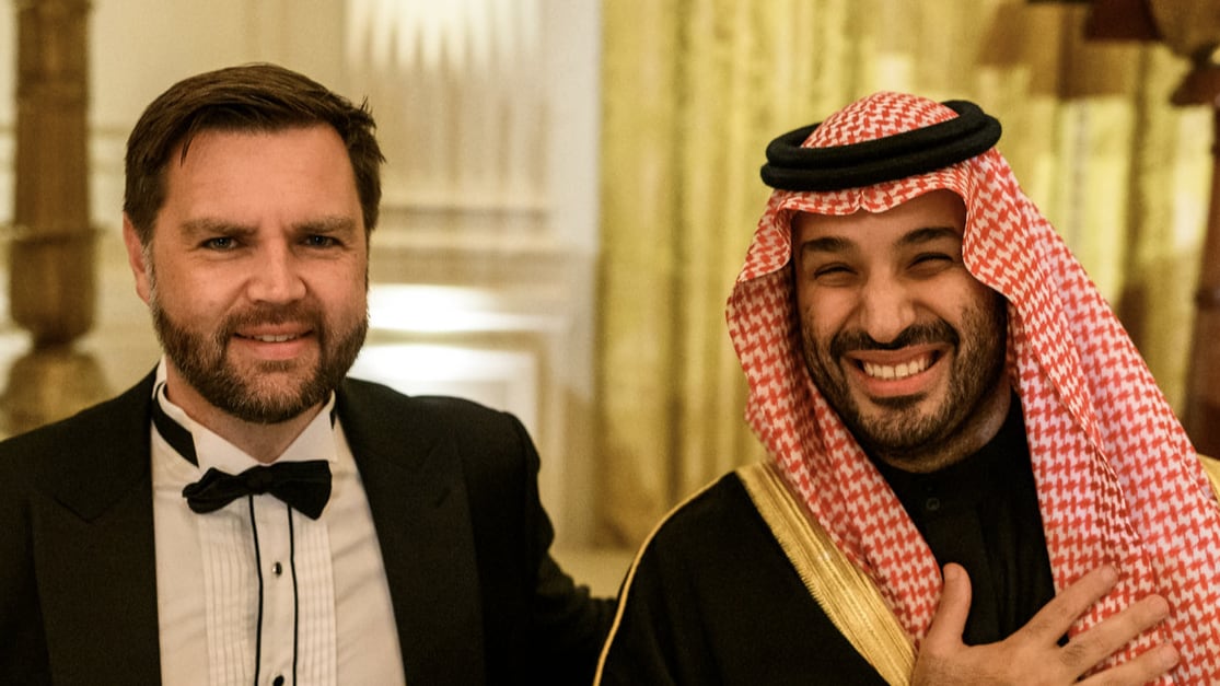 JD Vance and MBS at White House