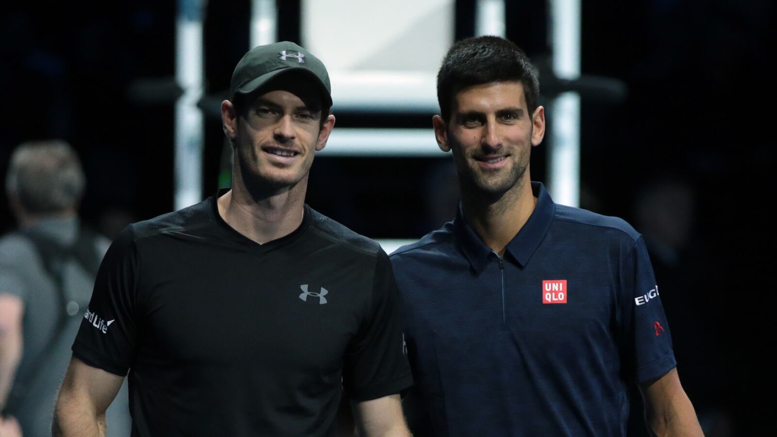 Andy Murray and Novak Djokovic.