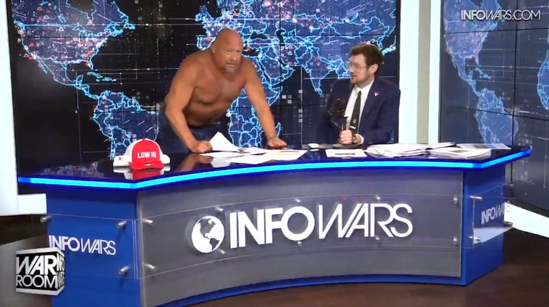 Alex Jones on Infowars