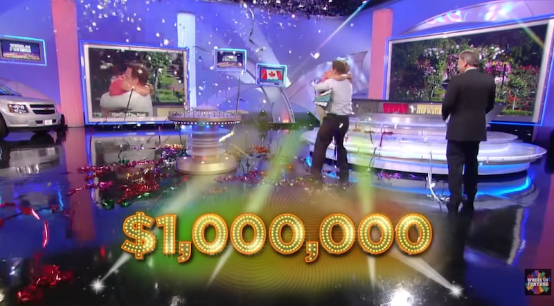 The moment Michelle Moore won big on 'Wheel of Fortune.'