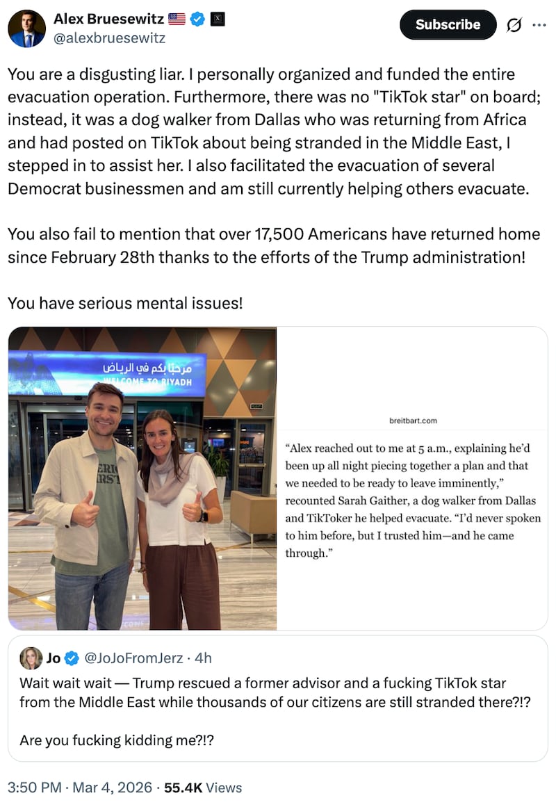 Alex Bruesewitz on X