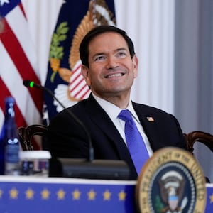 Donald Trump and Secretary of State Marco Rubio host an American Mining Industry Roundtable at the Department of State this week.